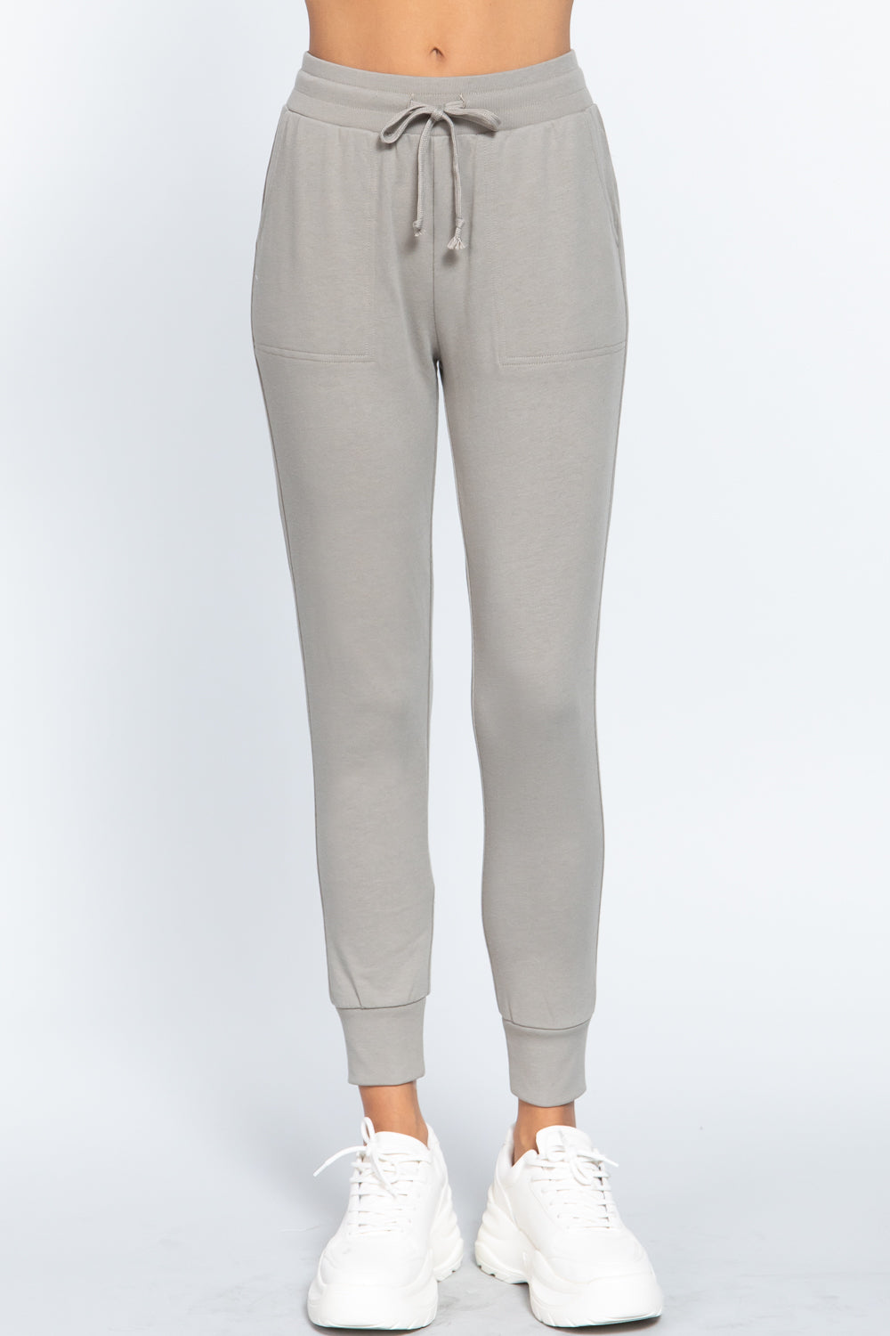 Dragonfly Lane Boutique Waist Band Long Sweatpants With Pockets