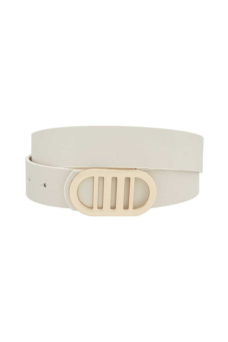 Dragonfly Lane Boutique Modern Gridded Oval Standard Belt