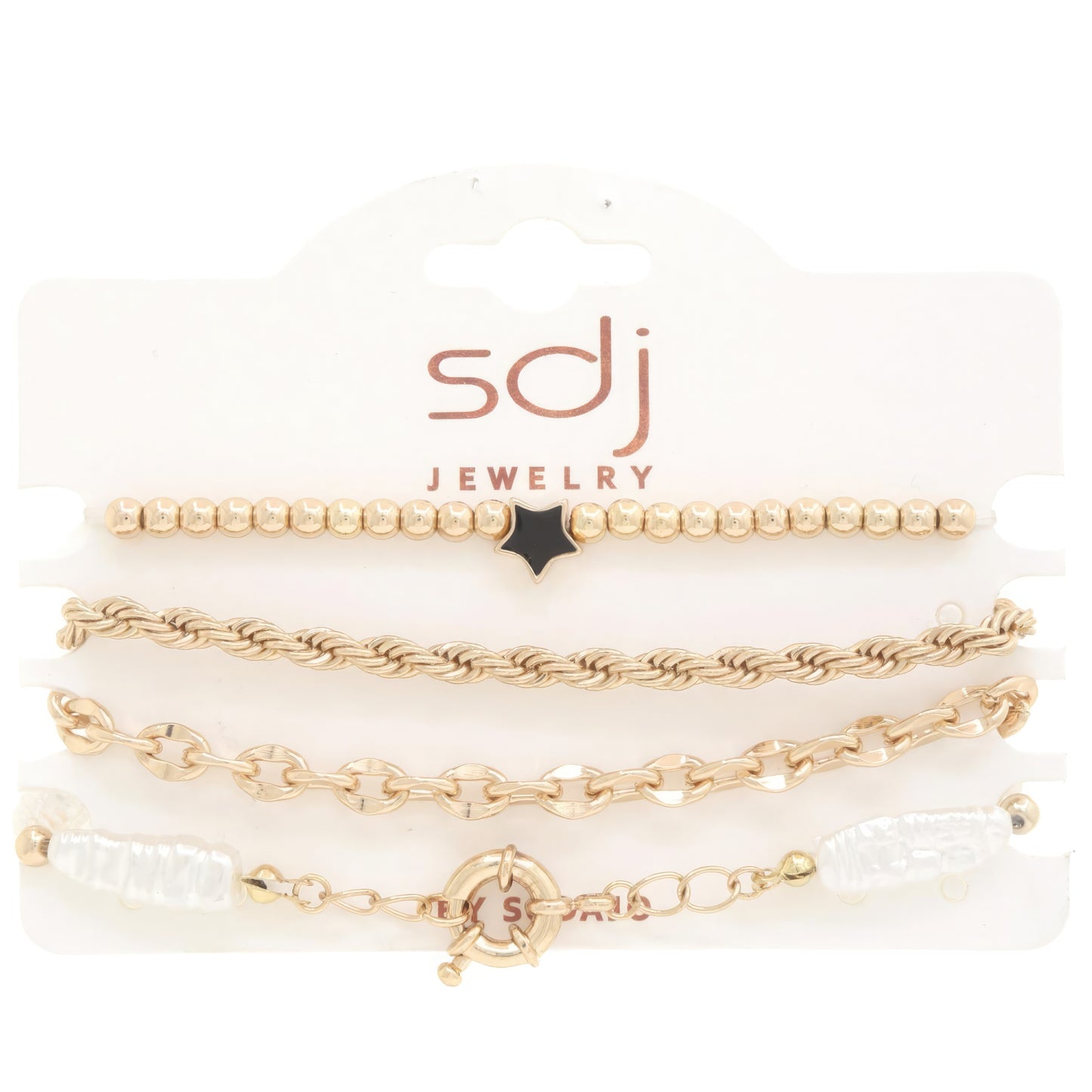 Sodajo Star Beaded Bracelet Set, handcrafted bracelets