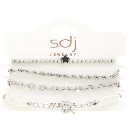 Sodajo Star Beaded Bracelet Set, handcrafted bracelets