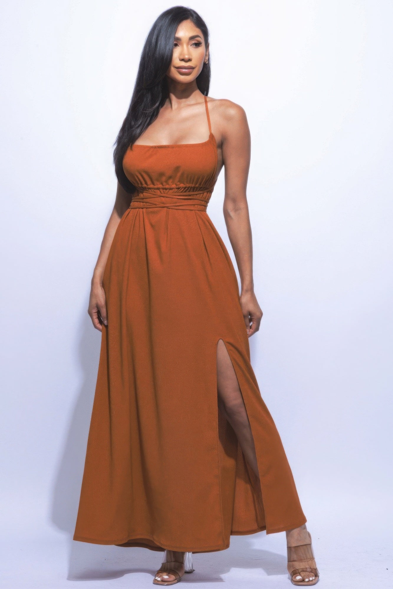 Side Slit Maxi Dress, Crafted with the utmost care