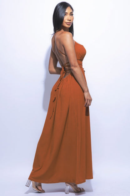 Side Slit Maxi Dress, Crafted with the utmost care