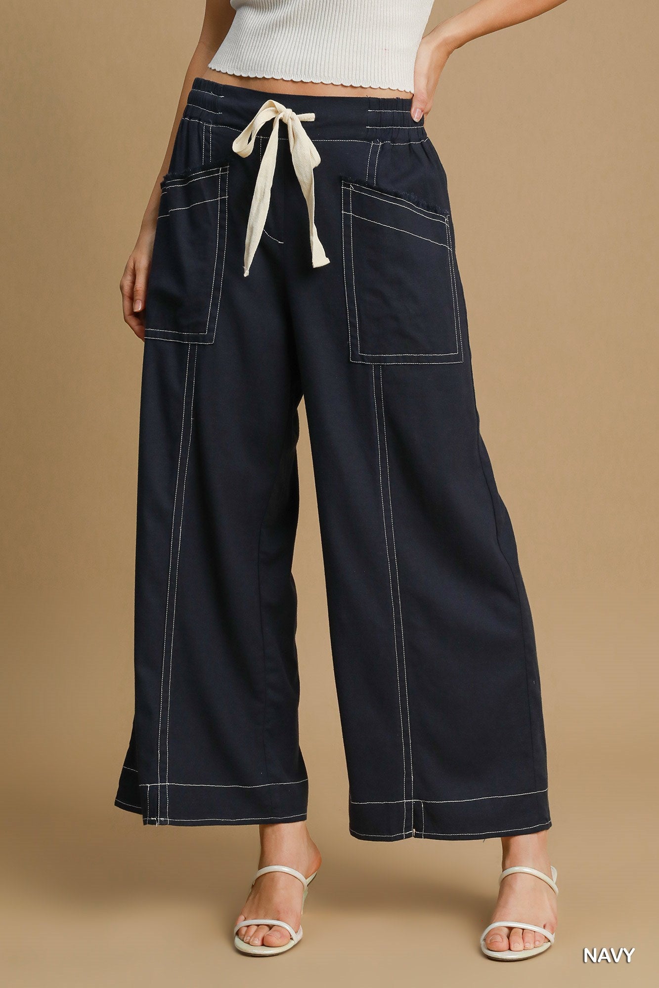 Wide Leg Pull on Pants, Comfort and a Sophisticated Style