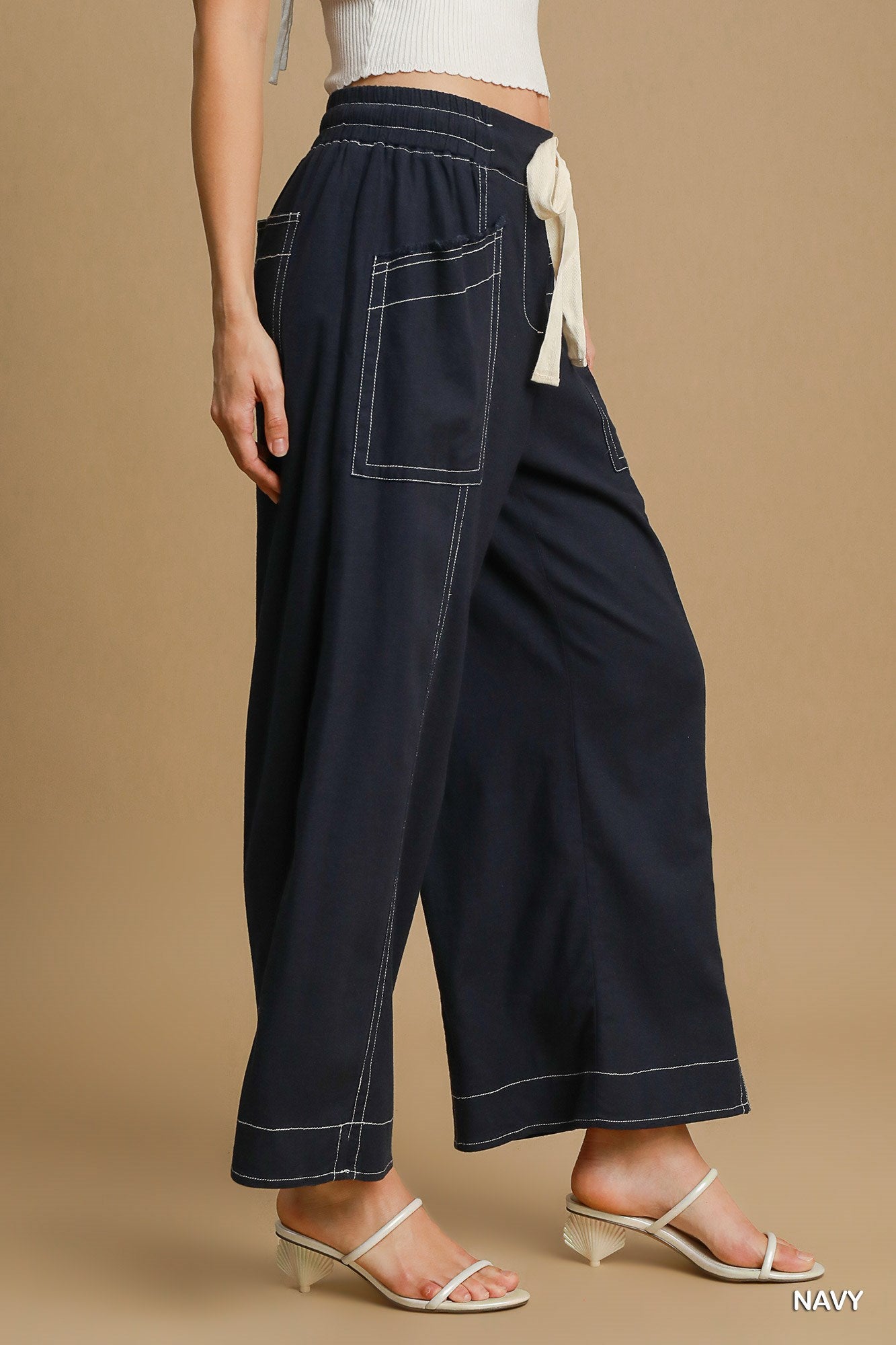 Wide Leg Pull on Pants, Comfort and a Sophisticated Style