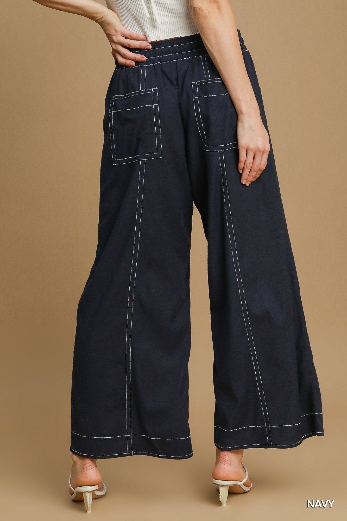 Wide Leg Pull on Pants, Comfort and a Sophisticated Style