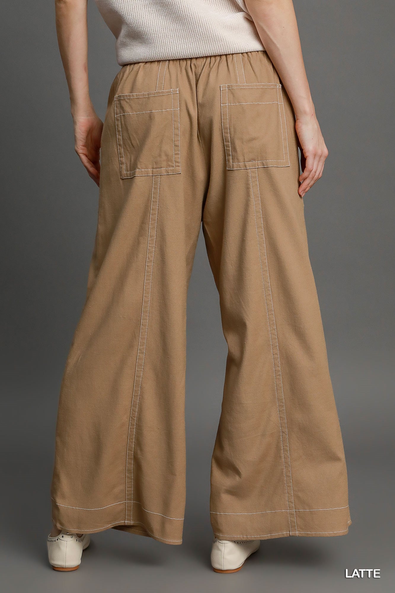 Wide Leg Pull on Pants, Comfort and a Sophisticated Style