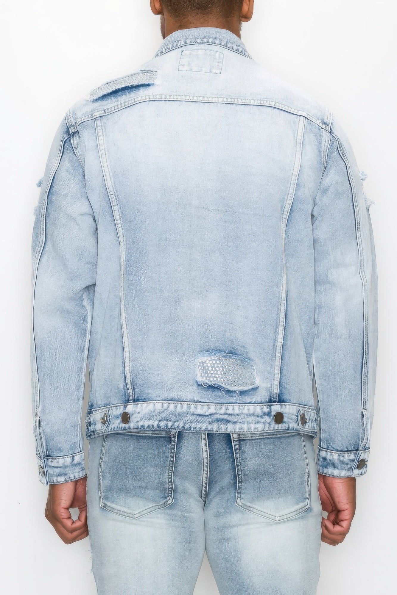 Dragonfly Lane Boutique Diamond Denim Jacket